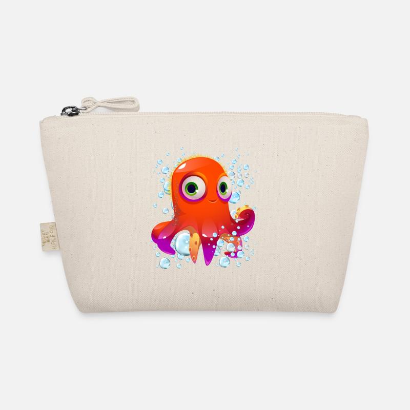 Octopus Bubbles Organic Pouch