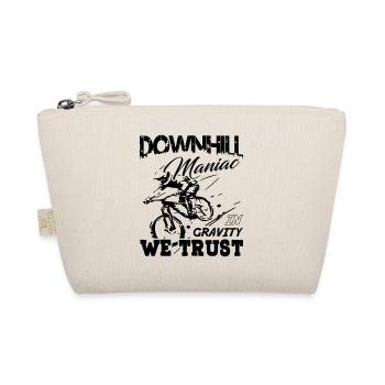 Downhill Maniac in Gravity We Trust - Bio-Täschchen - Natur - Vorne