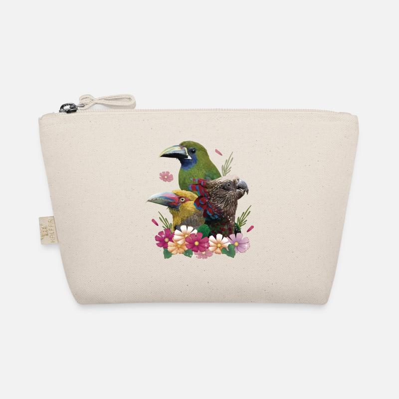 Toucans and parrot Organic Pouch
