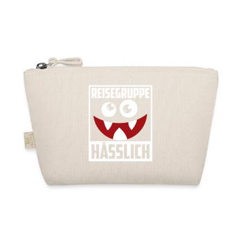 Farben änderbar | Reisegruppe Hässlich - Bio-Täschchen - Natur - Vorne