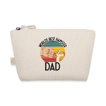 World's Best Hamster Dad Hamsterkostüm für - Bio-Täschchen - Natur - Vorne