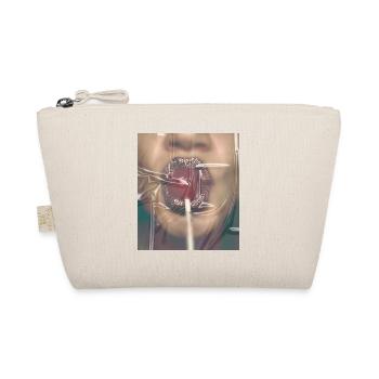 Lolli lippen Glitzer - Bio-Täschchen - Natur - Vorne
