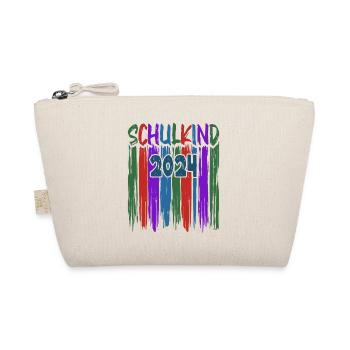 Einschulung 2024 1. Klasse Erstklässler - Bio-Täschchen - Natur - Vorne