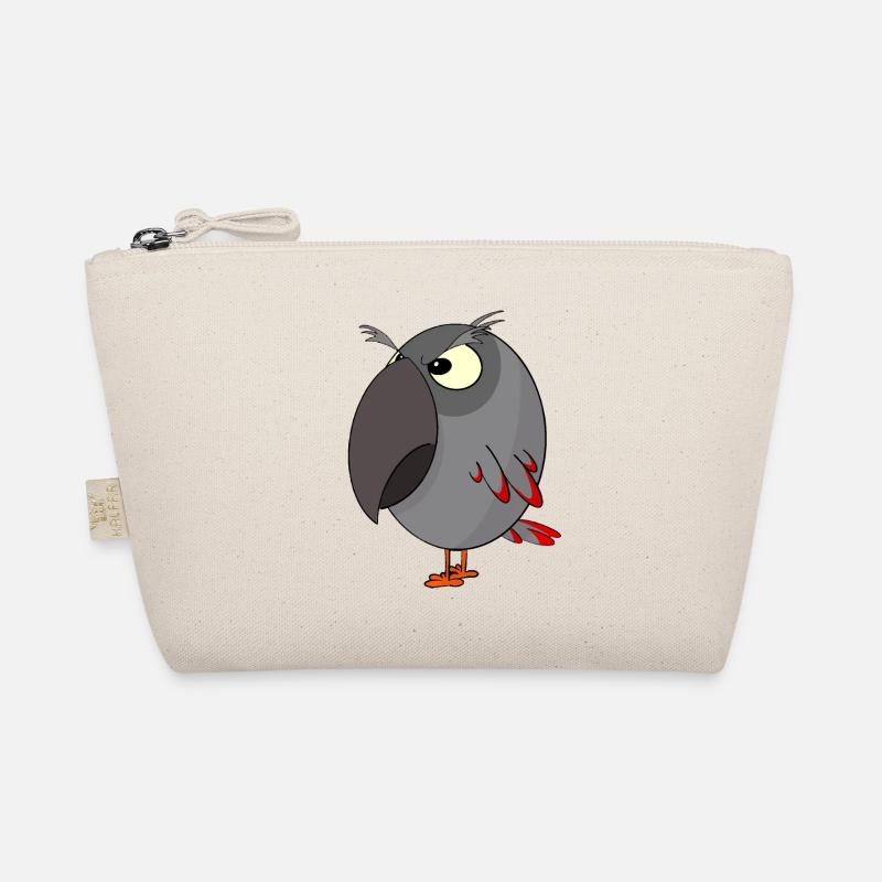 Angry Grey Parrot Organic Pouch