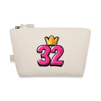 32 Number Krone - Organic Pouch - nature - Front
