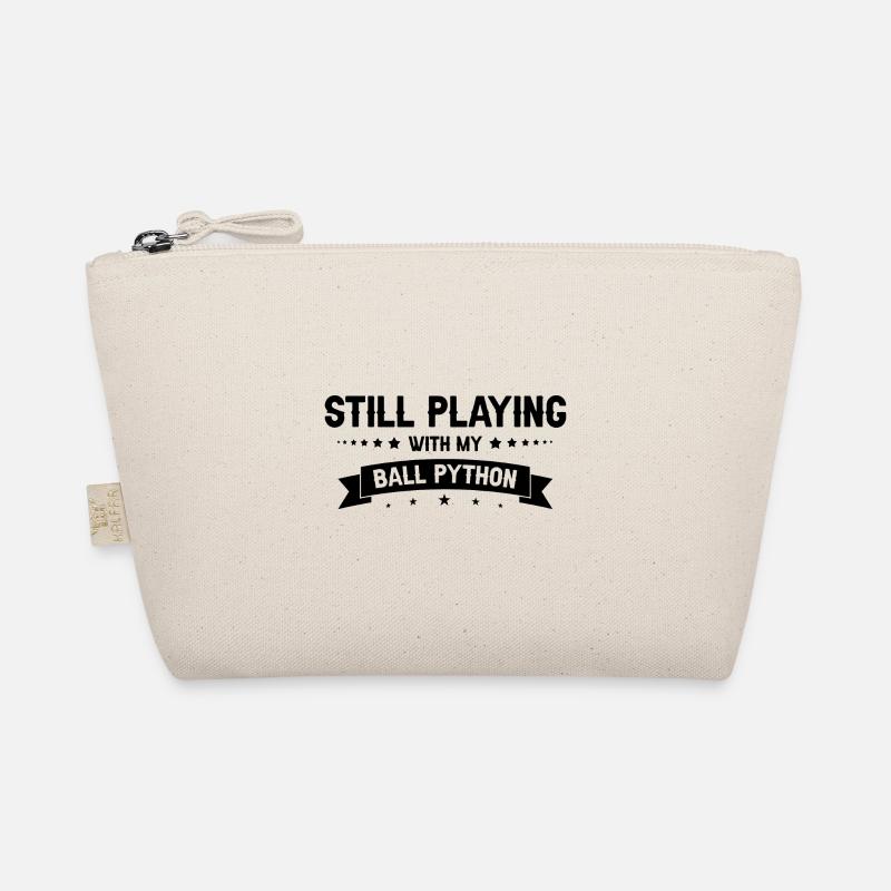 King python design for snake lovers Organic Pouch