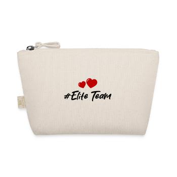 Elite Team Heart Love - Organic Pouch - nature - Front
