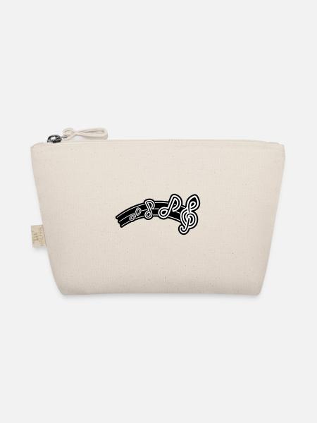 Clé de symbole de notes de musique - Trousse biologique - nature - Devant