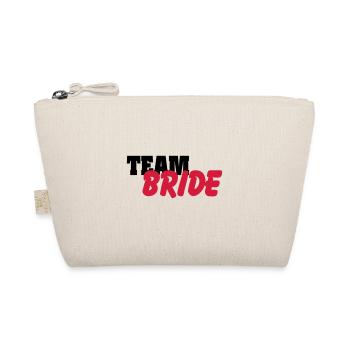 Team Bride - Organic Pouch - nature - Front