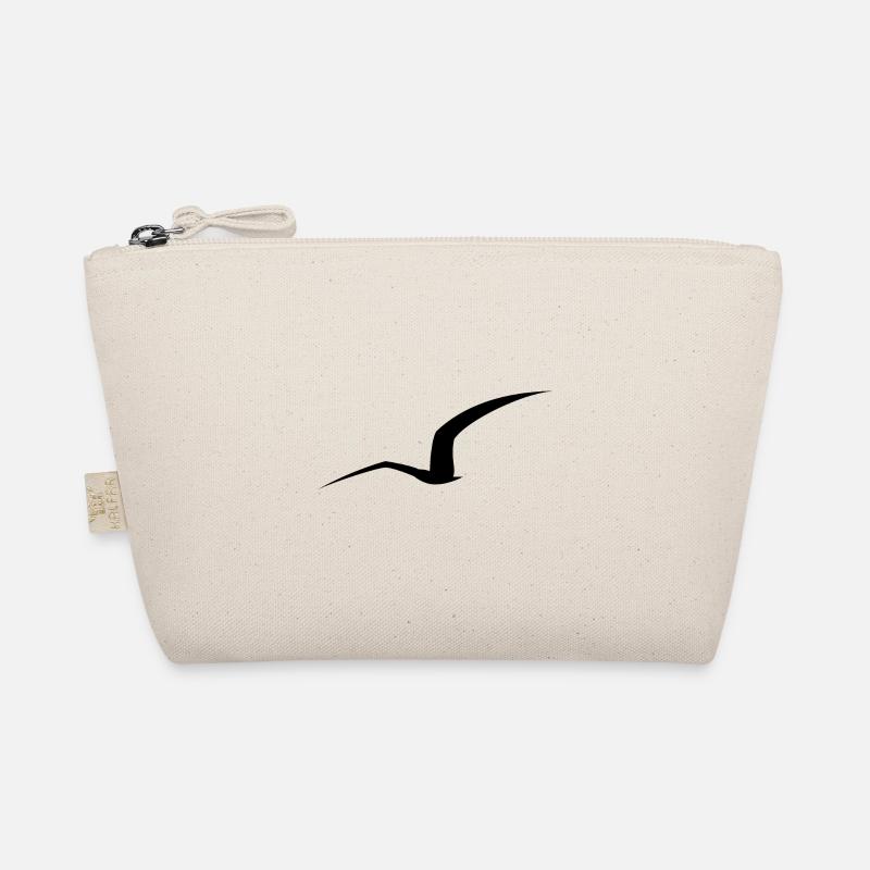 Seagull Silhouette Organic Pouch