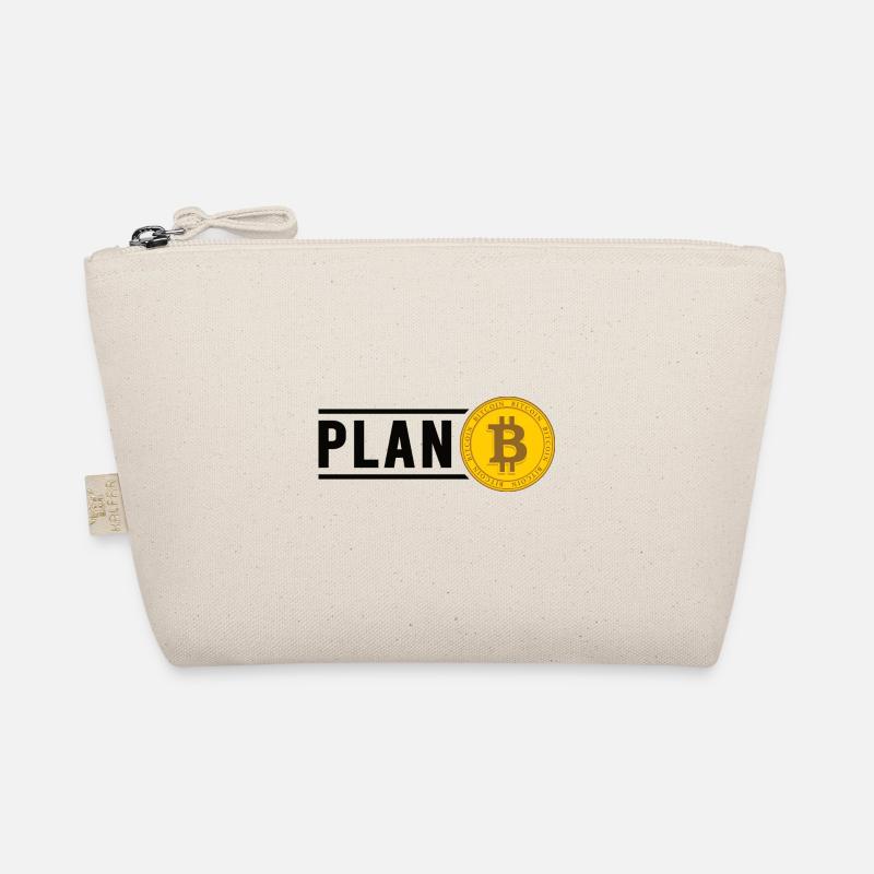 Bitcoin Plan B BTC Satoshi Crypto Hodl Maximalist Organic Pouch