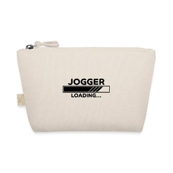 Jogger Spruch Fun Laufen Lustiges Jogging Geschenk - Bio-Täschchen - Natur - Vorne