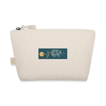 Petanque Petanque Geschenke für einen Petanque - Bio-Täschchen - Natur - Vorne
