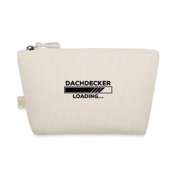 Dachdecker Spruch Job Lustiges Dachdecker Geschenk - Bio-Täschchen - Natur - Vorne