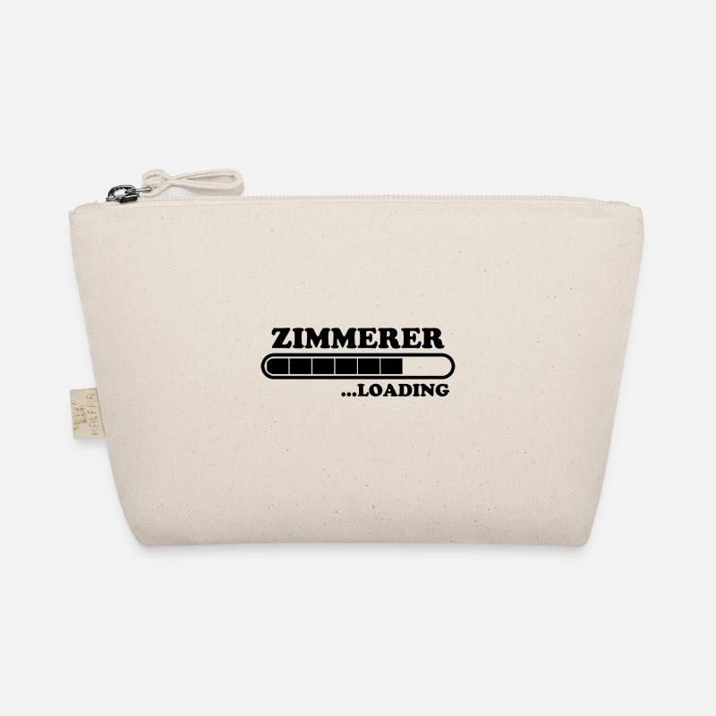 Zimmerer Spruch Zimmermann Witz Zimmerer Geschenk - Bio-Täschchen - Natur