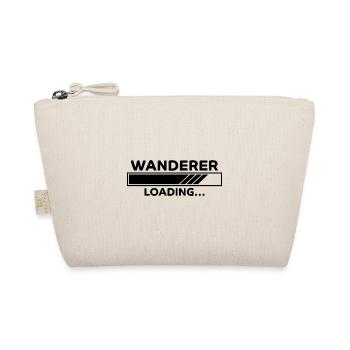 Wanderer Spruch Outdoor Lustiges Wandern Geschenk - Bio-Täschchen - Natur - Vorne