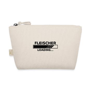 Fleischer Spruch Metzger Lustig Fleischer Geschenk - Bio-Täschchen - Natur - Vorne