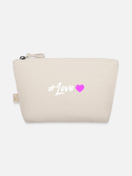 Coeur d’amour - Trousse biologique - nature - Devant