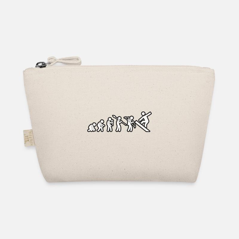 Evolution Snowboard Blanc Grunge Trousse biologique