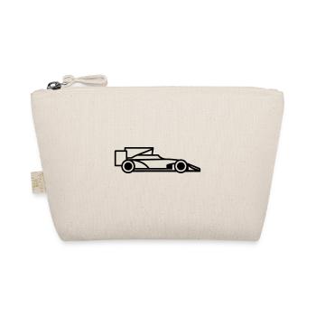 F1-Rennwagen - Bio-Täschchen - Natur - Vorne