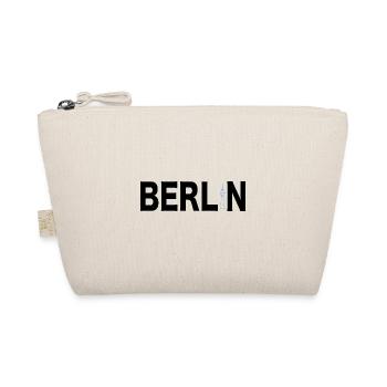 Berlin Souvenir Germany Gift Skyline - Organic Pouch - nature - Front