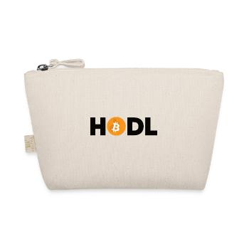 Bitcoin Plan B BTC Satoshi Krypto Hodl Maximalist - Bio-Täschchen - Natur - Vorne