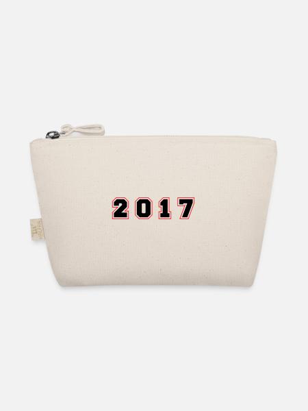 2017 Year Number - Organic Pouch - nature - Front
