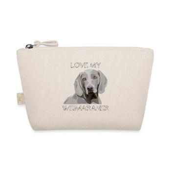 J’aime mon chien Weimaraner - Trousse biologique - nature - Devant