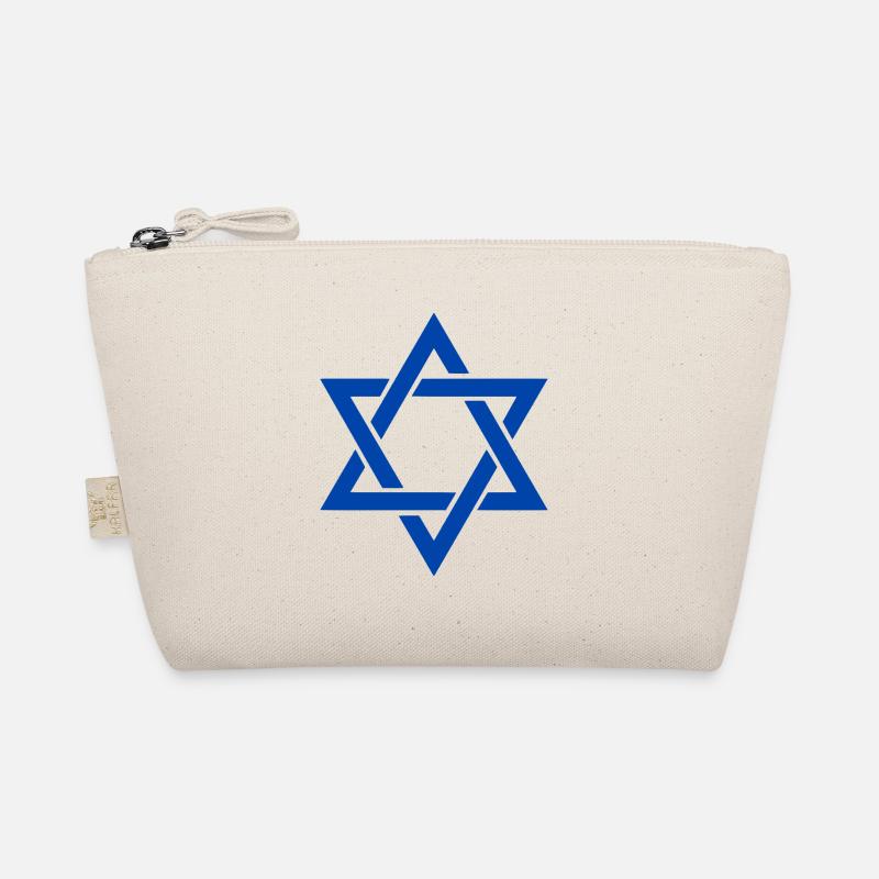 Israel davidstern - Bio-Täschchen - Natur
