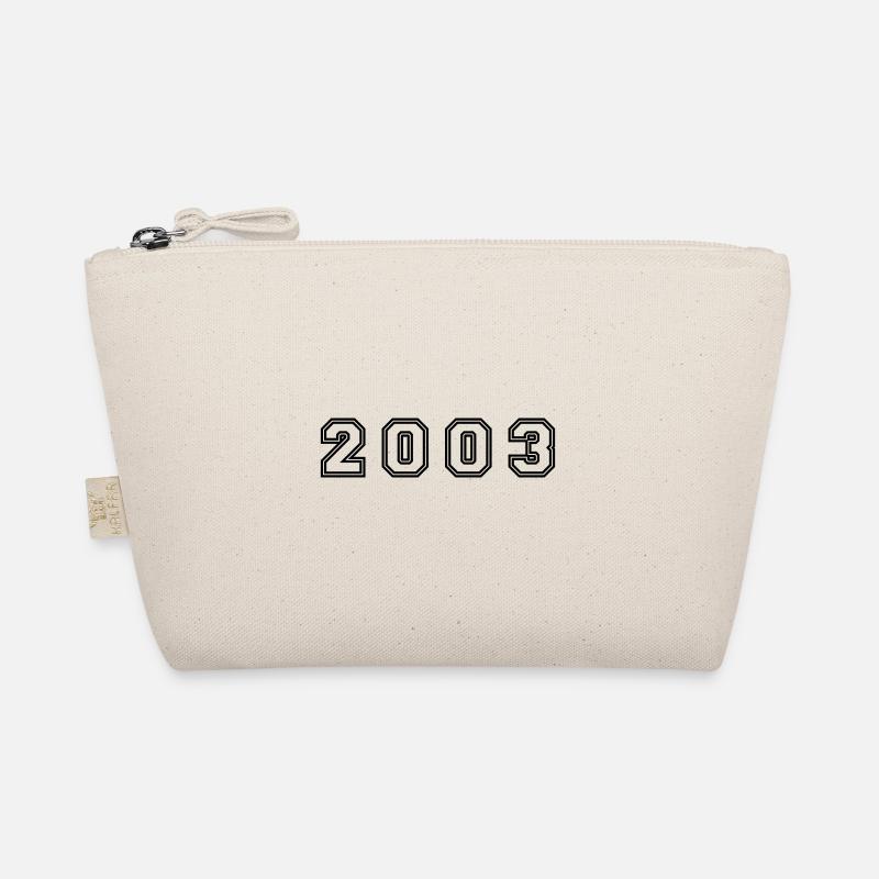 2003 Year Number Organic Pouch