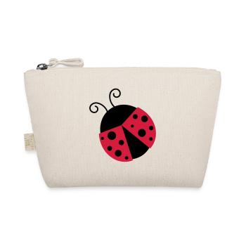 Little Ladybug Vector - Organic Pouch - nature - Front