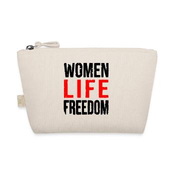 Women life freedom - Bio-Täschchen - Natur - Vorne