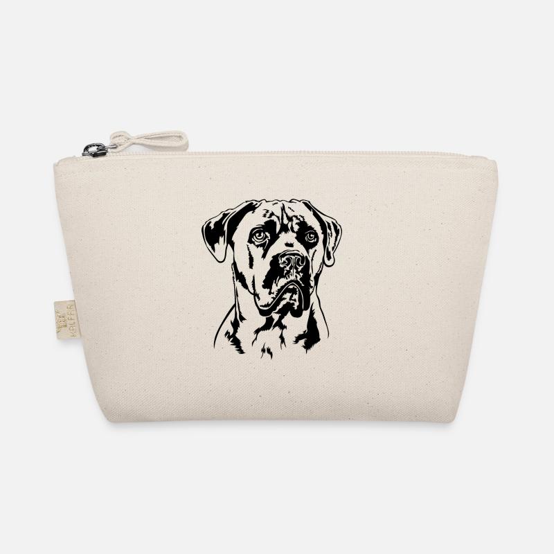 CANE CORSO Hunde Portrait Hund Wilsigns Bio-Täschchen