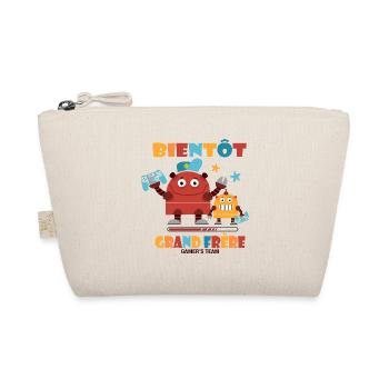 futur grand frère cadeau naissance grossesse - Trousse biologique - nature - Devant