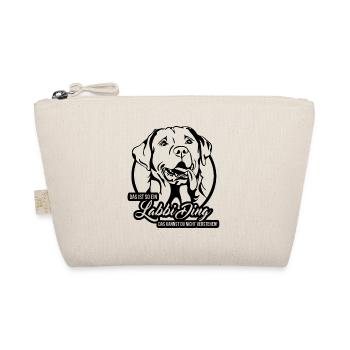 Labbi Ding lustiger Labrador Labbi Spruch Wilsigns - Bio-Täschchen - Natur - Vorne