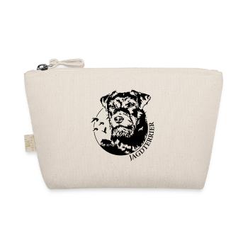 Jagdterrier Jagdhund Jagdhunde Hunde Wilsigns - Bio-Täschchen - Natur - Vorne