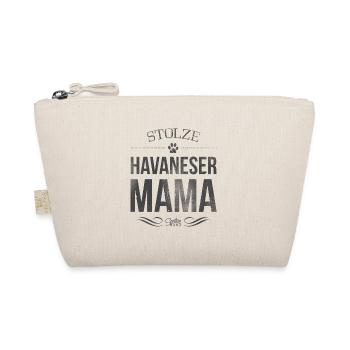 Stolze Havaneser Mama - Bio-Täschchen - Natur - Vorne