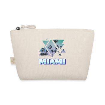 Miami Florida Sommer Sonne Palmen USA Amerika - Bio-Täschchen - Natur - Vorne