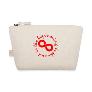 The beginning is the end - red - Organic Pouch - nature - Front