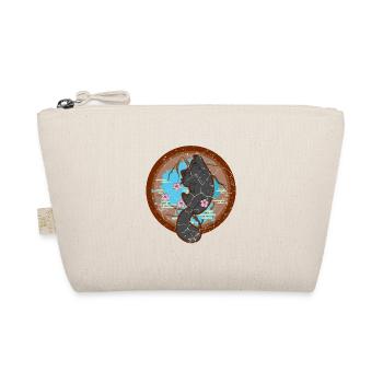 Japanische Kawaii Katze Vintage, Coole japanische Katzen - Bio-Täschchen - Natur - Vorne