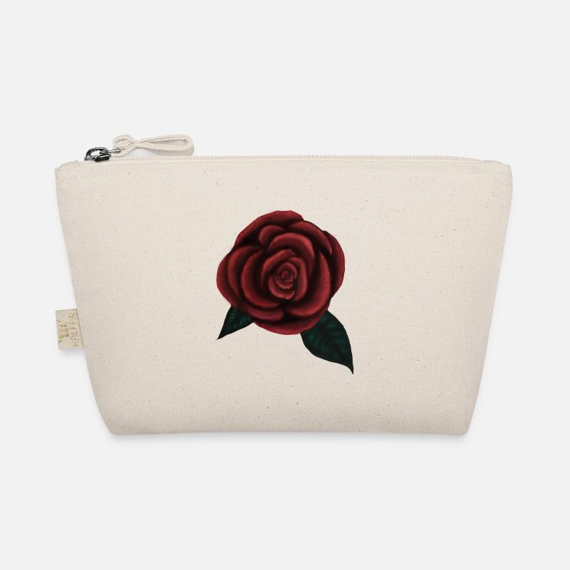 Eine Rose Bio-Täschchen