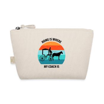 Coachman Carriage Horse-drawn carriage Carriage - Organic Pouch - nature - Front