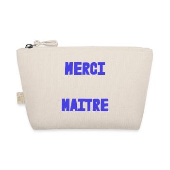 MASTER. THANK YOU. THANK YOU, MASTER. MASTER. MASTER GIFT - Organic Pouch - nature - Front