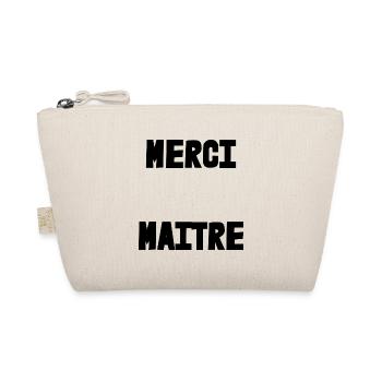 MASTER. THANK YOU. THANK YOU, MASTER. MASTER. MASTER GIFT - Organic Pouch - nature - Front