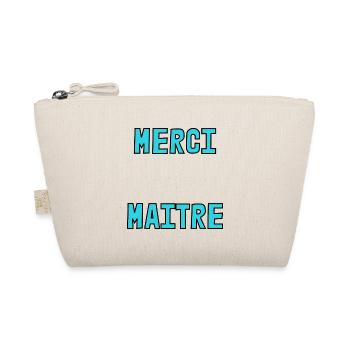 MASTER. THANK YOU. THANK YOU, MASTER. MASTER. MASTER GIFT - Organic Pouch - nature - Front