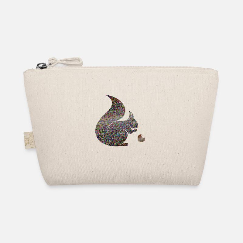 Paranormal Squirrel Organic Pouch