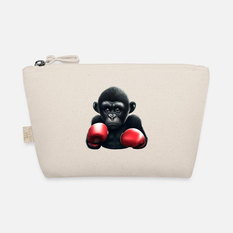 Boxer Monkey Organic Pouch