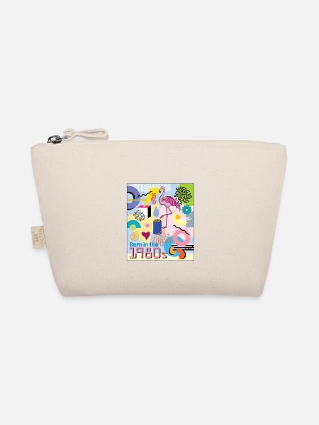 I was born in the 80s - Organic Pouch - nature - Front