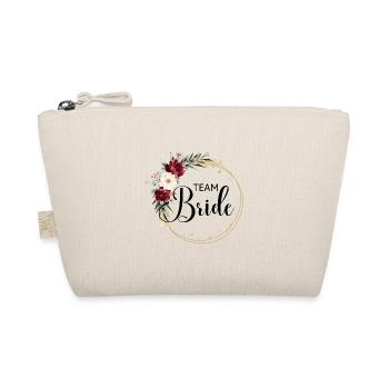 Team Bride! Customisable - Organic Pouch - nature - Front