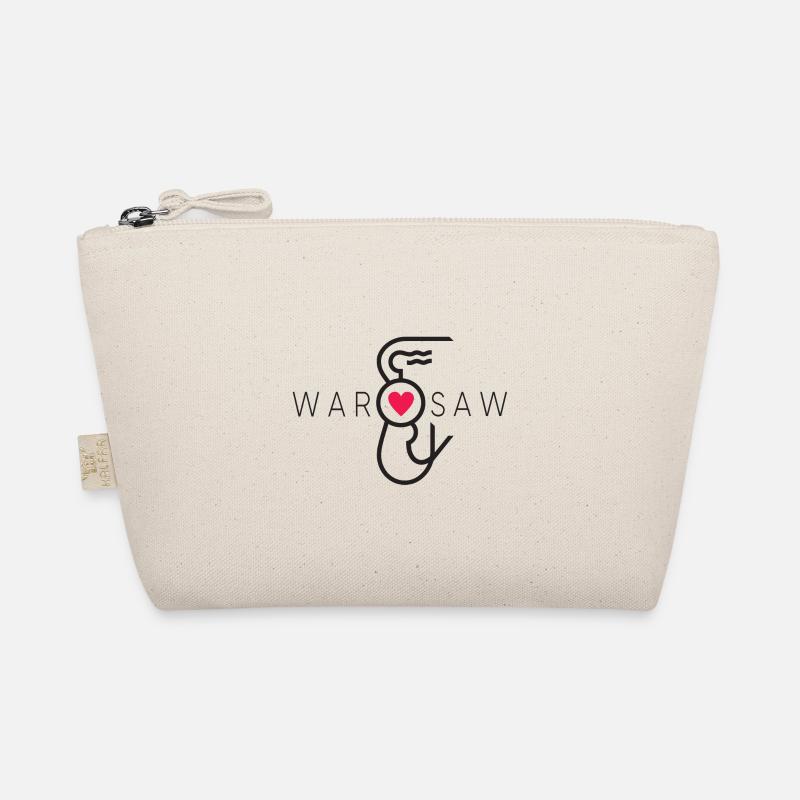 Warschauer Meerjungfrau Bio-Täschchen